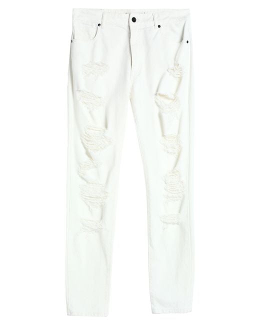 Nostrasantissima White Jeans for men