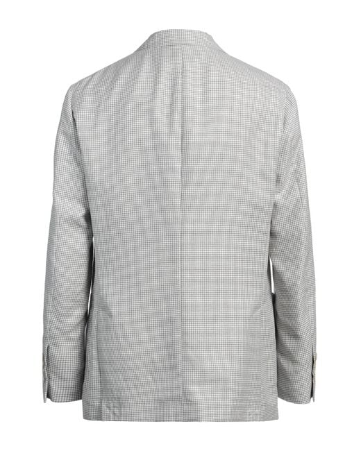 Brunello Cucinelli Gray Blazer for men