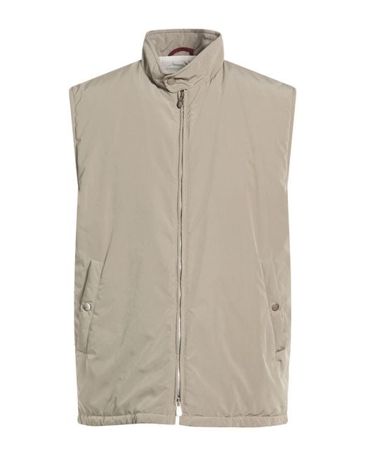 Brunello Cucinelli Natural Gilet for men