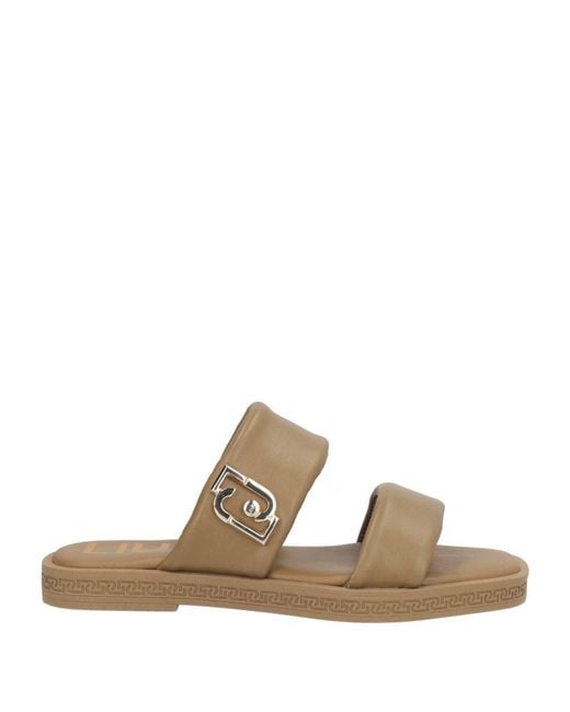 Liu Jo Green Sandals Leather