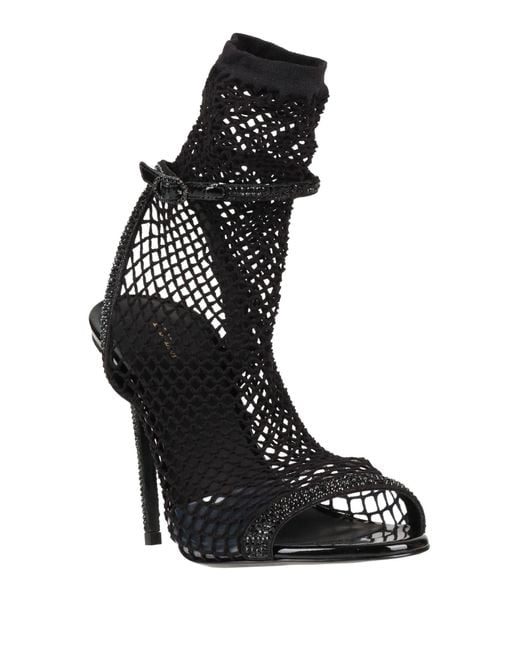Le Silla Black Sandals