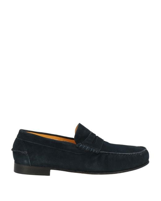 Mocasines Antica Cuoieria de hombre de color Blue