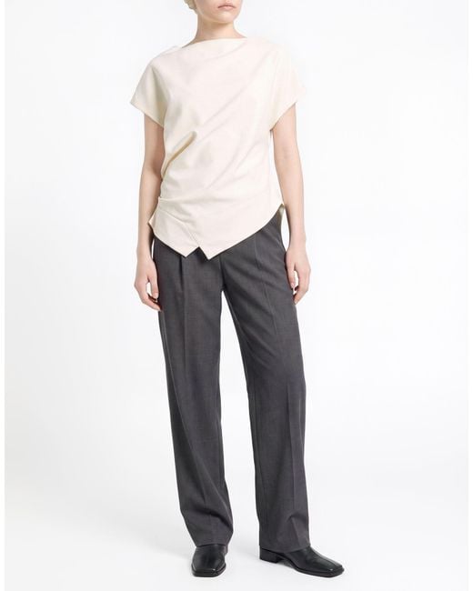 Rohe Natural Top Polyester, Virgin Wool, Lyocell