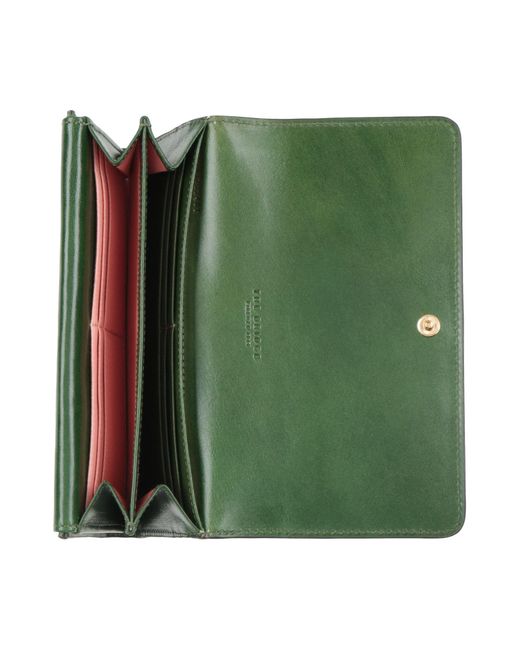 The Bridge Green Wallet