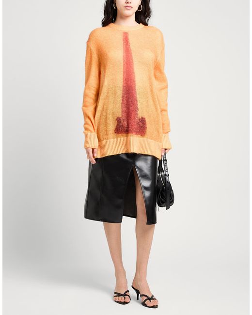 Givenchy Orange Sweater Mohair Wool, Polyamide, Wool