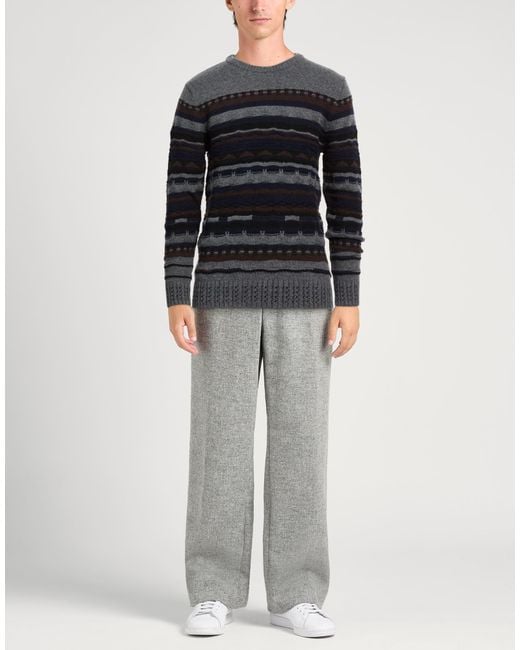 Daniele Alessandrini Black Sweater Wool, Polyamide for men