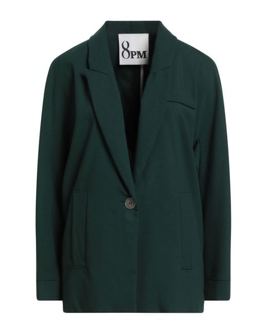 8pm Green Blazer