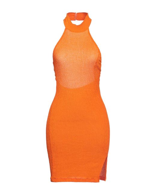 NA-KD Orange Mini Dress
