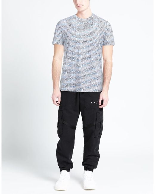 Bikkembergs Blue T-shirt for men