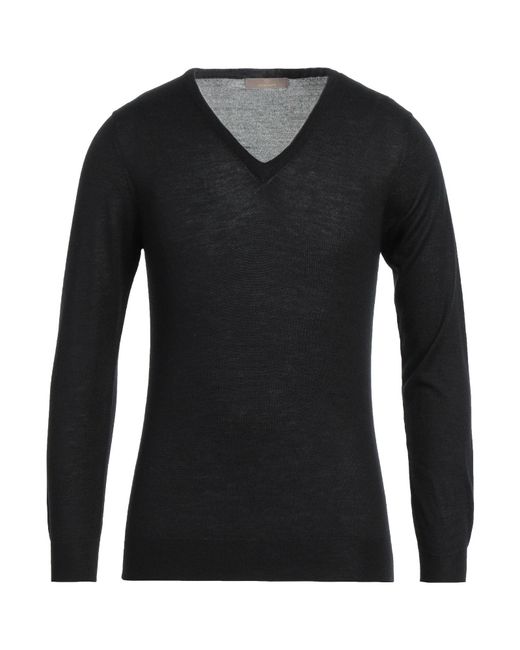 Cruciani Black Sweater for men
