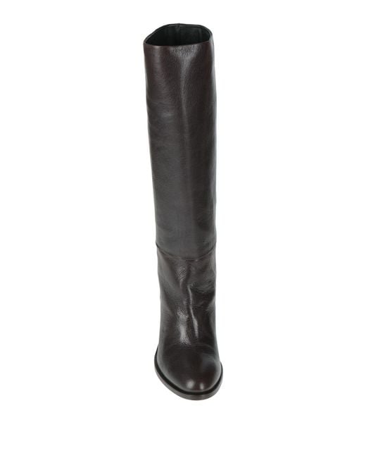 P.A.R.O.S.H. Black Boot Leather