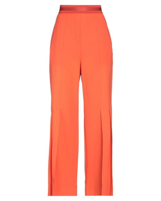 Agnona Orange Trouser