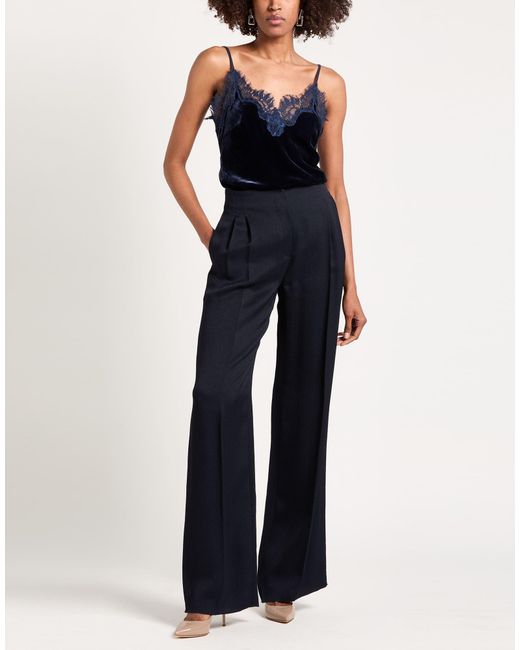 Emporio Armani Blue Pants Viscose