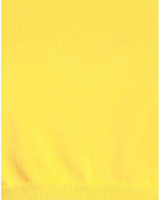 Liu Jo Yellow Sweater Viscose, Polyester