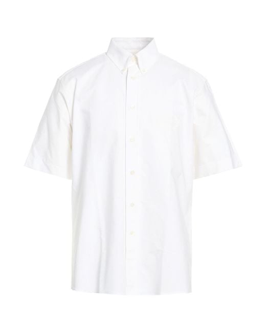 Givenchy White Shirt Cotton for men
