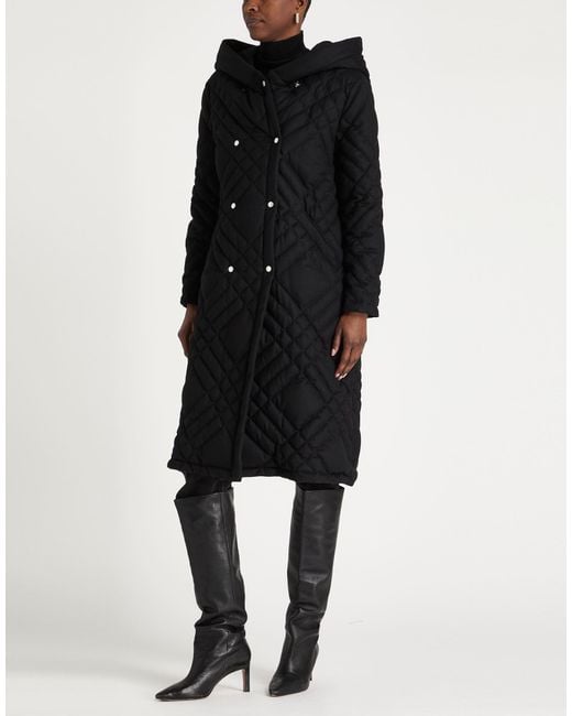 Moorer Black Puffer Wool, Cashmere