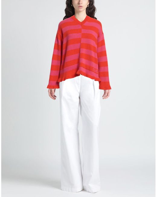 Pullover Semicouture de color Red