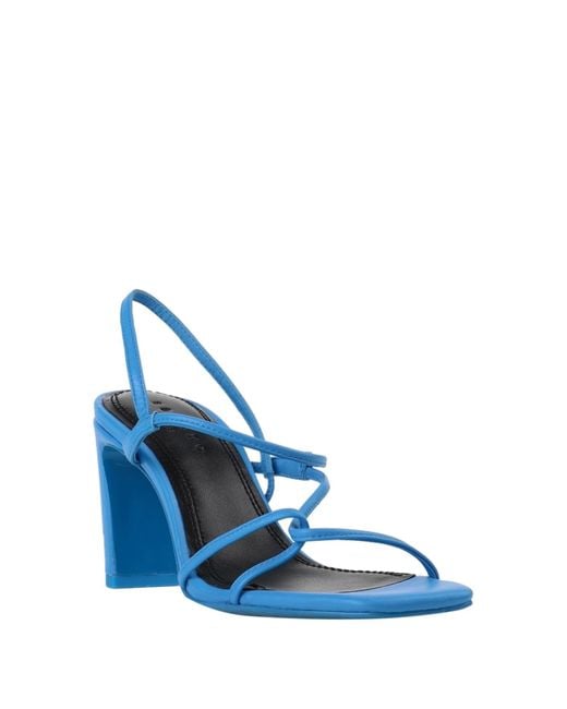 Sandro Blue Sandals Leather