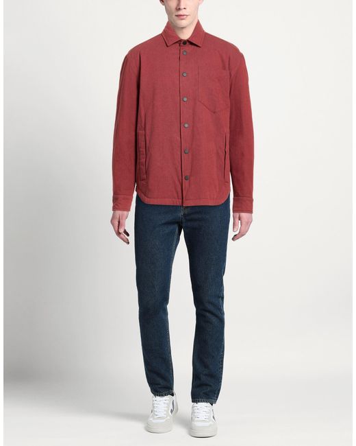 Harmont & Blaine Red Jacket Cotton for men