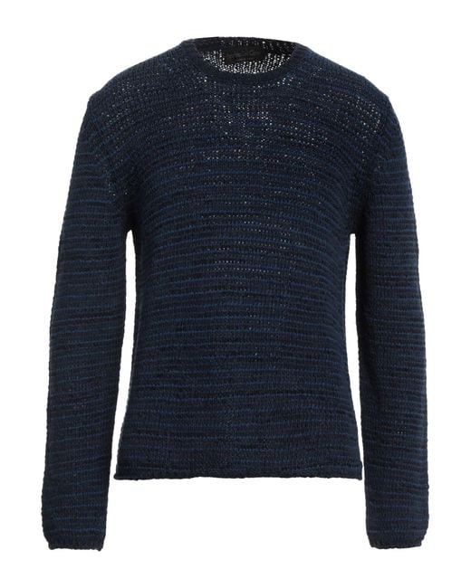 Fabrizio Del Carlo Blue Sweater for men