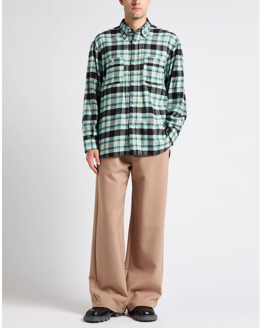 Facetasm Green Shirt for men