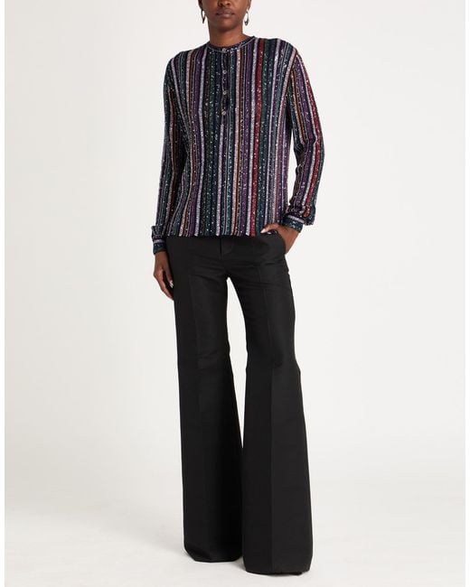 Missoni Blue Top Viscose, Polyamide, Metallic Fiber