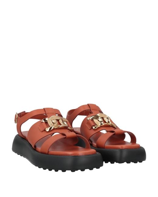 Tod's Brown Sandals