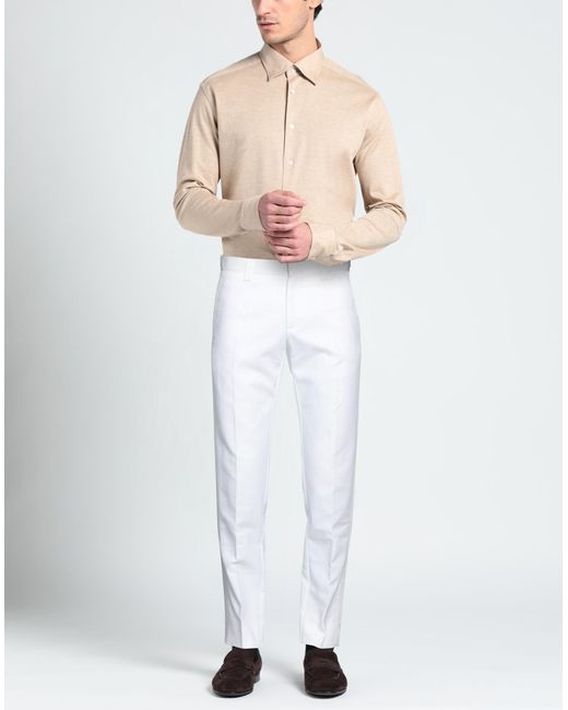 Golden Goose Deluxe Brand White Trouser for men