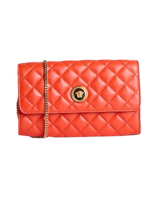 Borsa A Mano di Versace in Red