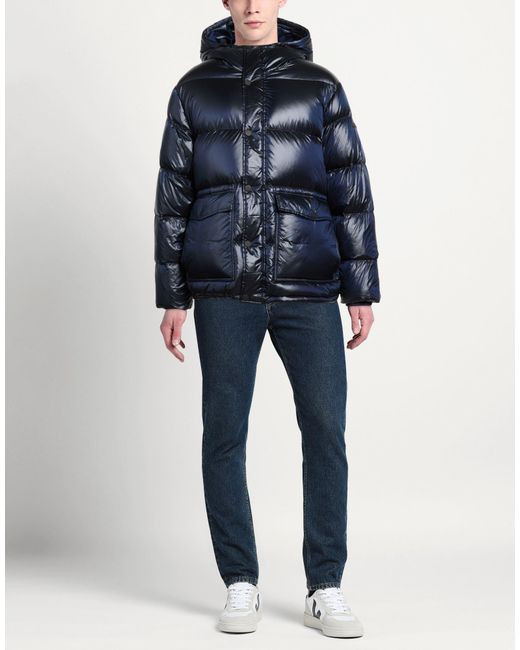EA7 Blue Puffers for men