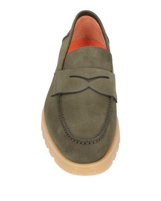 Santoni Green Loafer for men