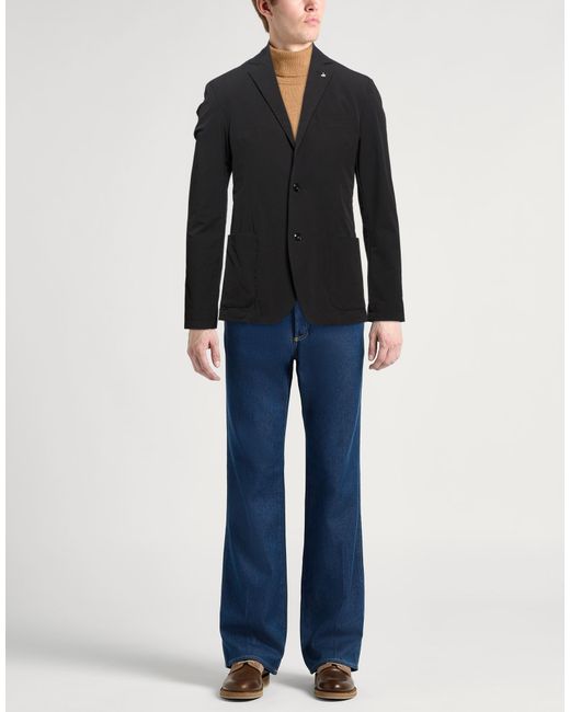 AT.P.CO Black Blazer for men