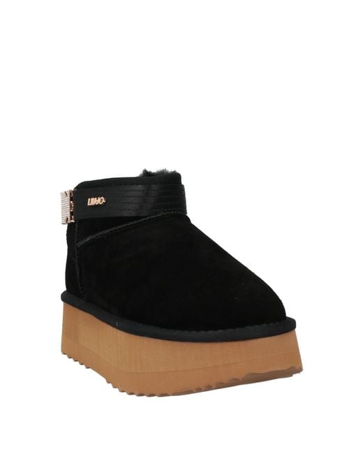 Liu Jo Black Ankle Boots