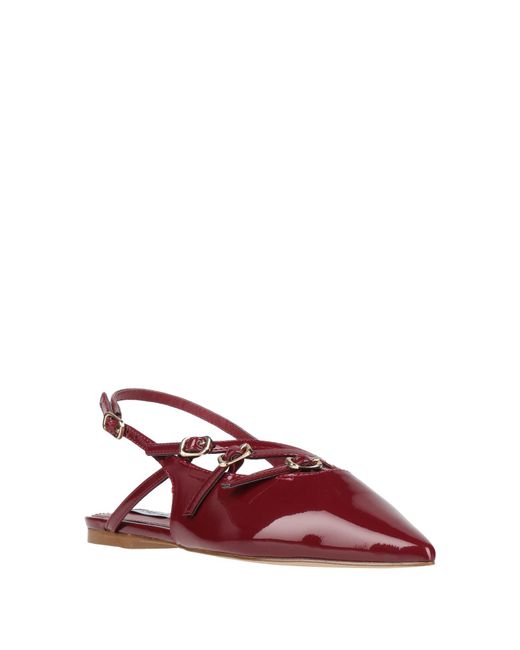 Steve Madden Red Ballet Flats