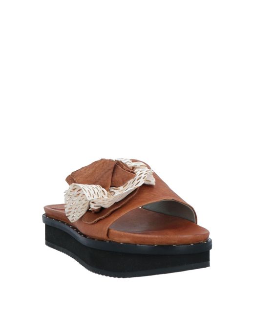 Ixos Brown Sandals