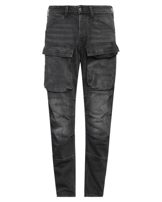 G-Star Gray Jeans Cotton, Elastane for men
