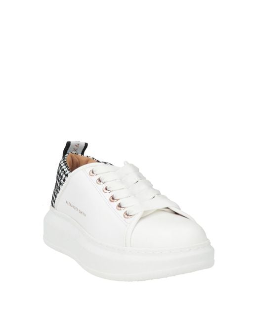 Alexander Smith White Trainers