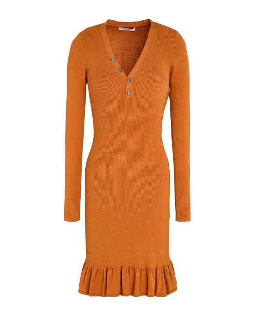 Twinset Orange Mini Dresses