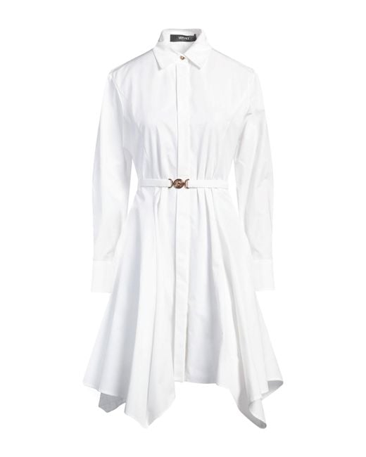 Versace White Midi Dress