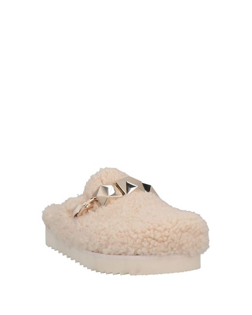 Ash White Mules & Clogs