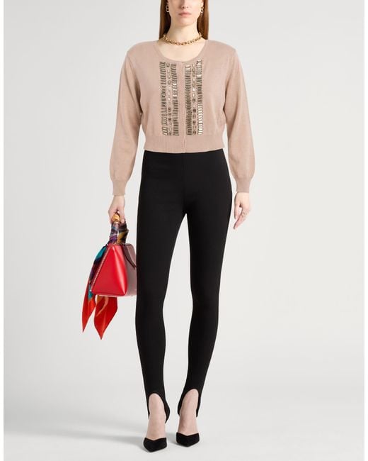 Liviana Conti Natural Cardigan