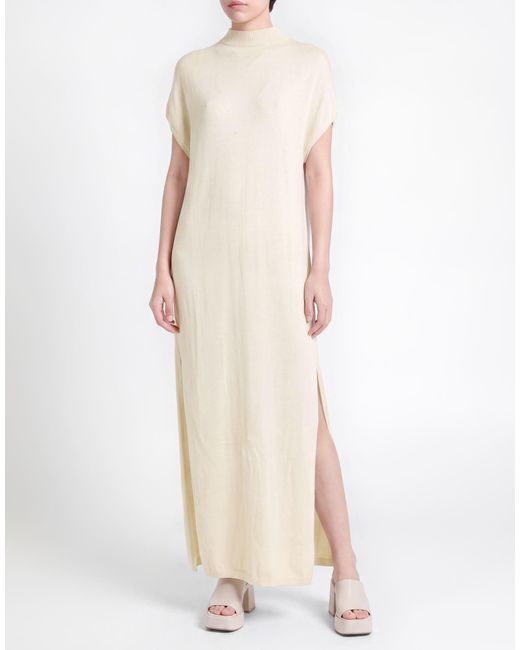 Rick Owens White Maxi Dress