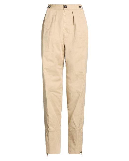 DSquared² Natural Pants Cotton, Elastane