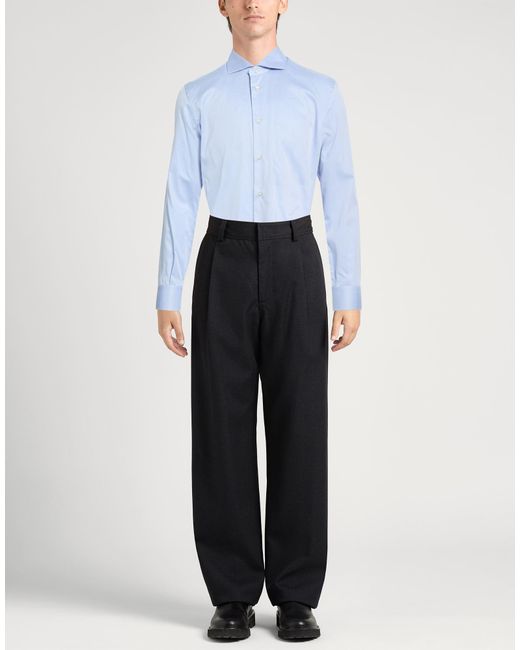 KIRED Blue Shirt Cotton for men
