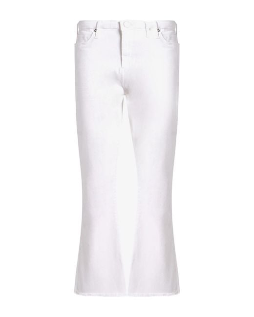True Religion White Jeans Cotton, Viscose, Polyester, Elastane