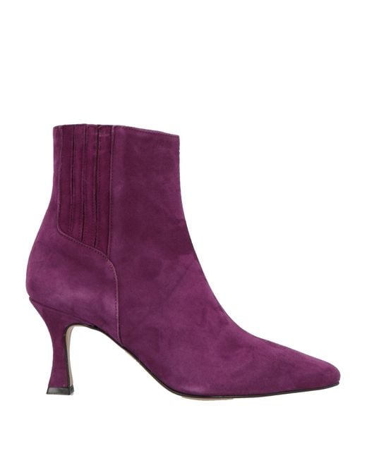 Botines de caña alta Ovyè de color Purple
