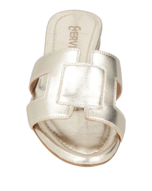 Bervicato White Sandals
