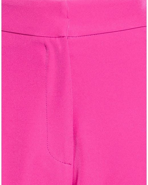 SILENCE LIMITED Red Pants Polyester, Elastane