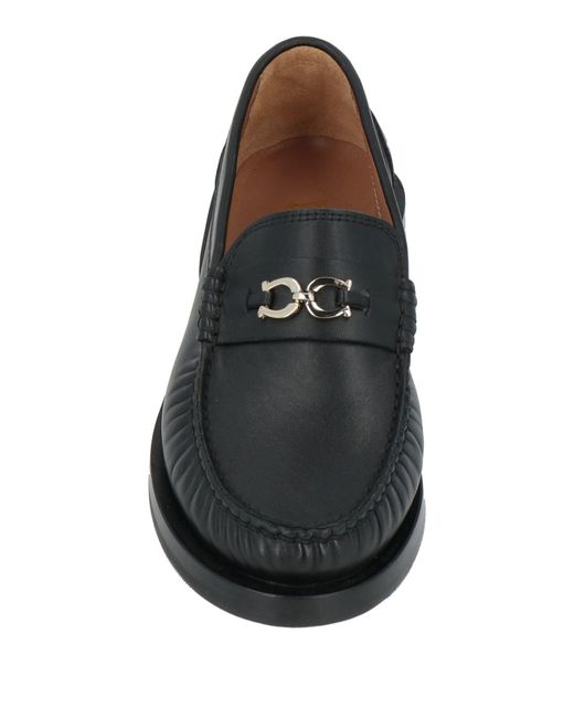 Bobbies Black Loafers Lambskin
