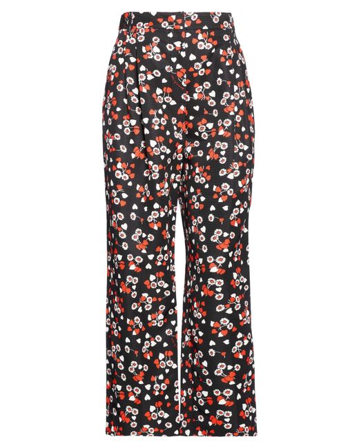 Moschino White Pants Cotton, Viscose